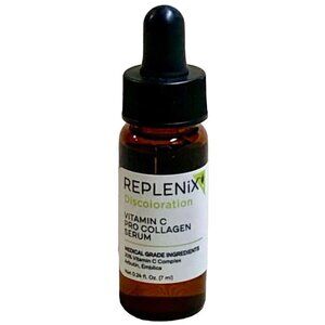 Replenix Discoloration Vitamin C Pro Collagen Serum Brightening 0.24oz/7mL